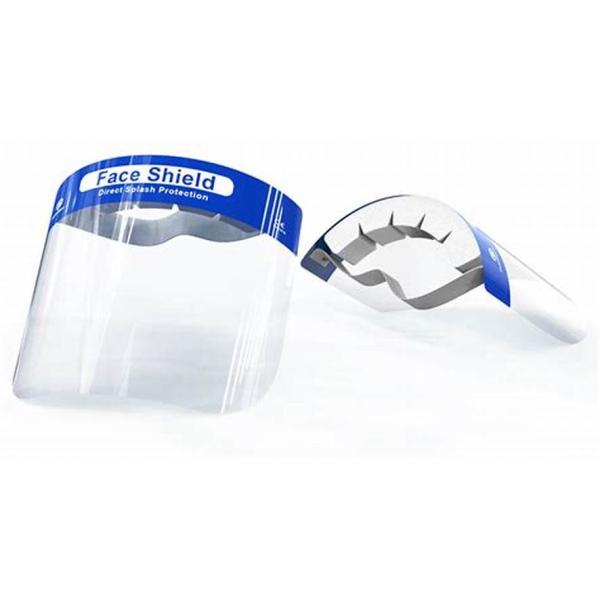 Medical Grade Transparent Acrylic Full Face Shield Anti Fog