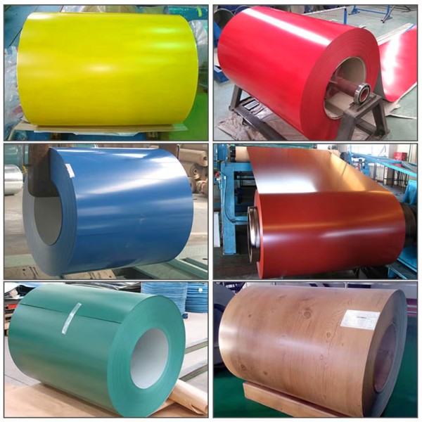 1060 3003 PE PVDF FEVE Color Coated Aluminum Coil for Roofing Wall Cladding Outdoor Signs