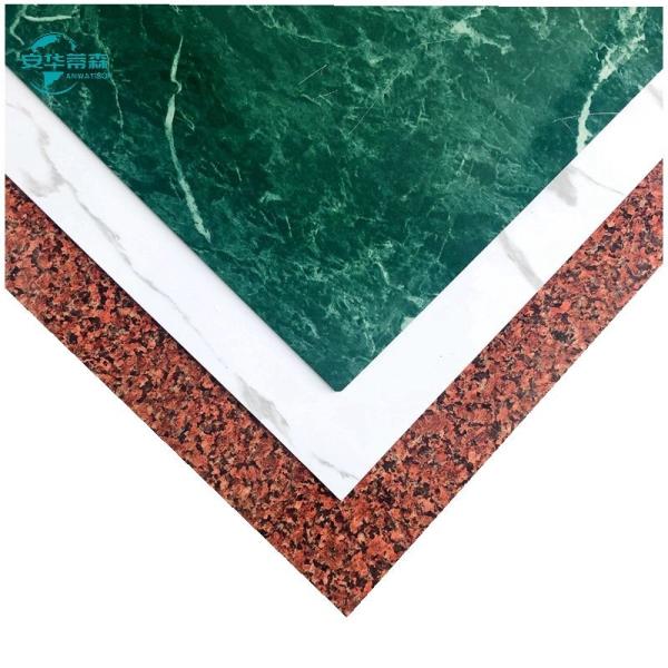 2440mm Marble Finish Acp Sheet Aluminum Sandwich Panel Non Toxic