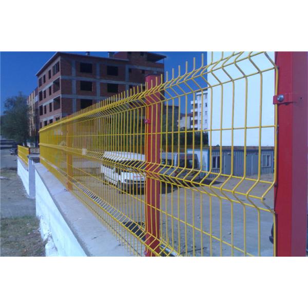 Galvanised Steel 3D Welded Wire Fence 75x150mm Gi Wire Mesh Fence