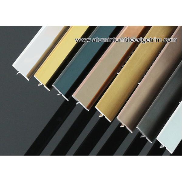 20mm / 25mm Stainless Steel T Molding / Bar Trim For Wall Or Floor Partition