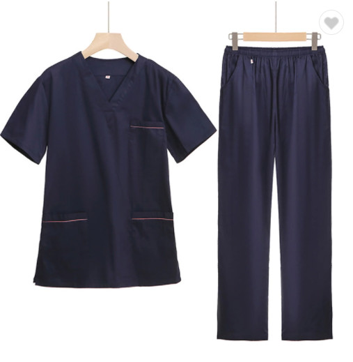 Embroidered Anti Pilling 180 GSM Hospital Surgical Clothing XS-5XL