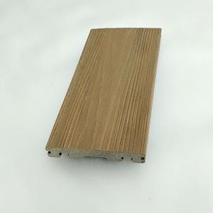 Cheap Anti Slip WPC Decking Board Waterproof Grooved Bamboo Plastic Composite Decking for sale