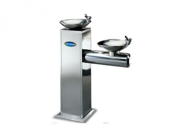 Stand Up Drinking Water Fountain Refrigerated Built In Filter Use In Office