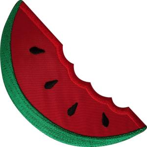Cheap Watermelon Embroidered Iron On Patches Fruit Badge Embroidery Crafts Applique for sale