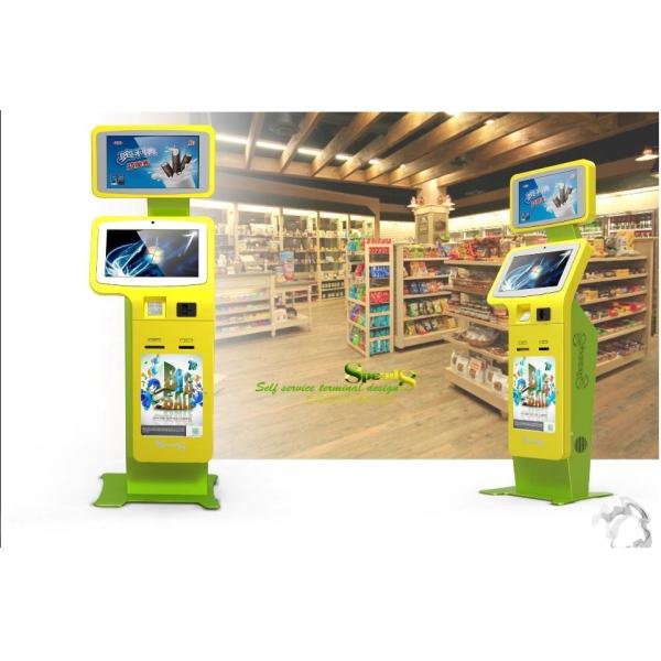 Innovative and Smart, Waterproof Passport Reader and Card Dispenser Multimedia Kiosks