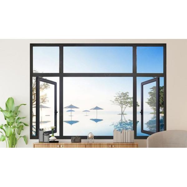 Customization Aluminium Frame Glass Window Powder Coating Thermal Break