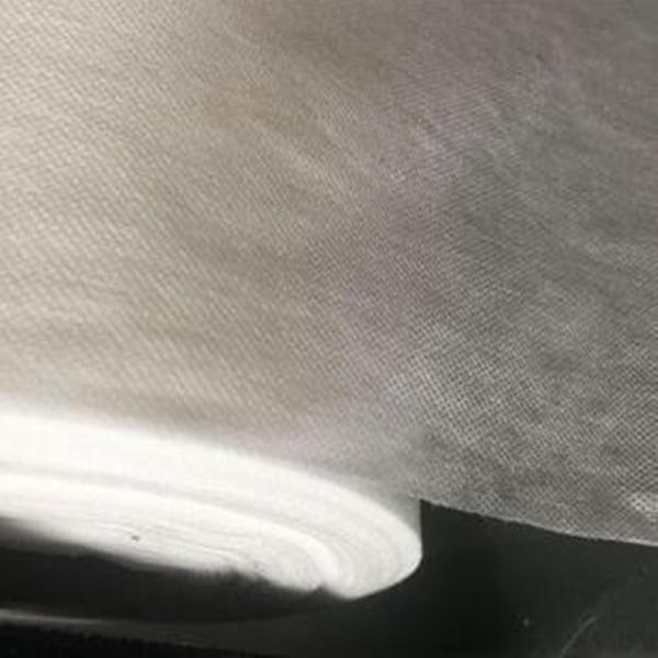 PVA Cold Water Soluble Non Woven Fabric Embossed Pattern For Embroidery