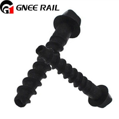 Railway 3V Screw Spike For Railroad Construction
