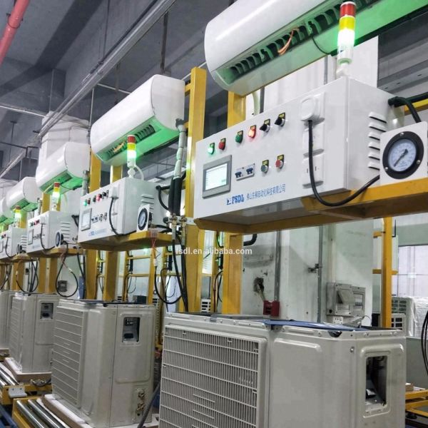 Quality air Conditional AC Testing Line Performance test Machine