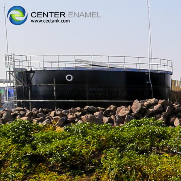 HIgh quality Industrial Glass Lined Steel Wastewater Storage Tanks 