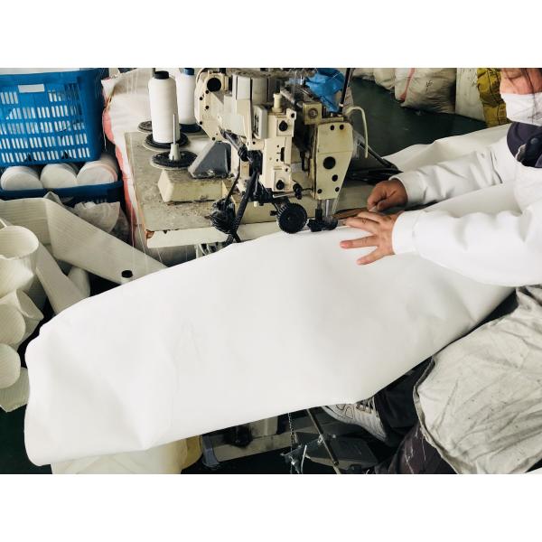 Beer Brewery Baghouse Filter Bags / Polyester Felt Filter Bag For Food Industry