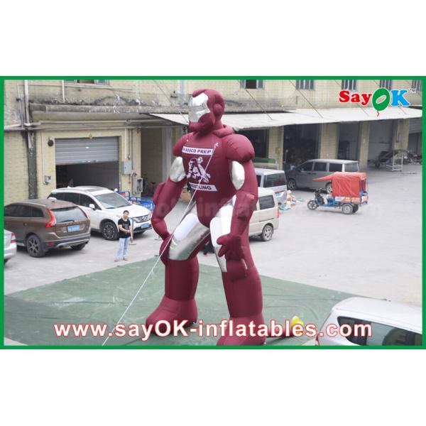 Inflatable Robot Durable Inflatable Iron Man / Spider Man Cartoon Character Hero For Event