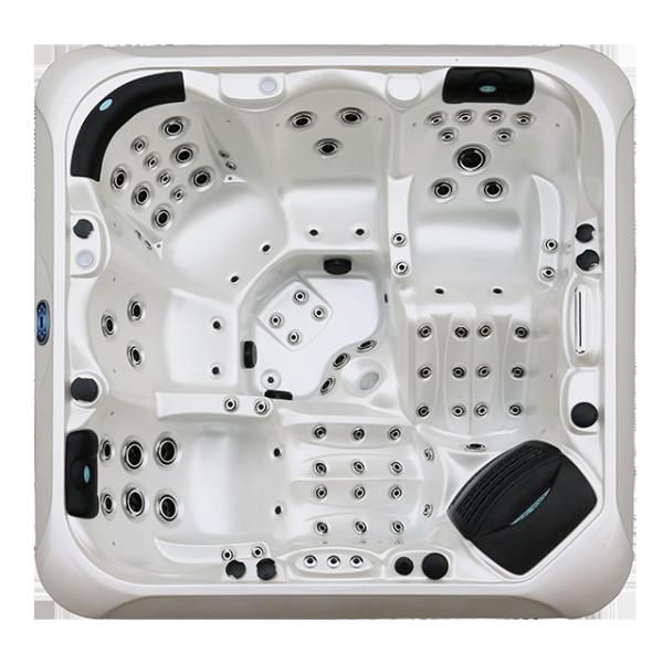 5 Person Hydro Massage Hot Tub Villa Garden Outdoor Bathtub For Home