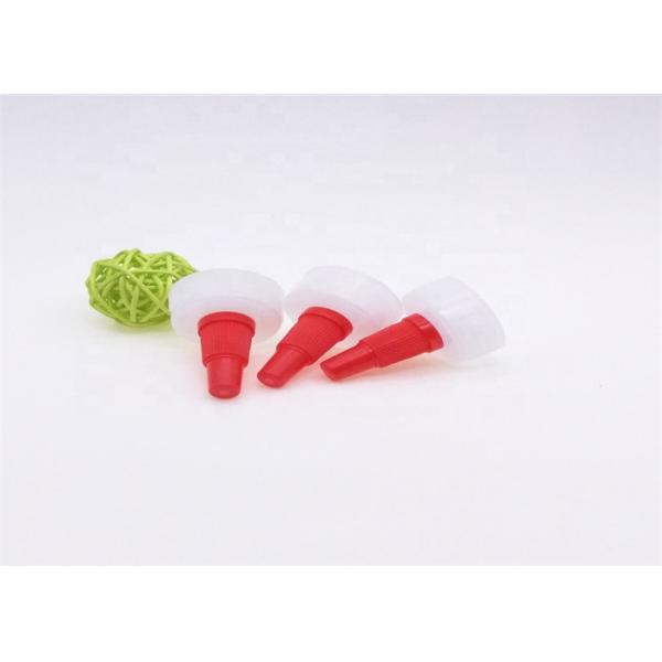 No Spill Plastic Bottle Lids , Customized Silicone Stretch Lids 28/410