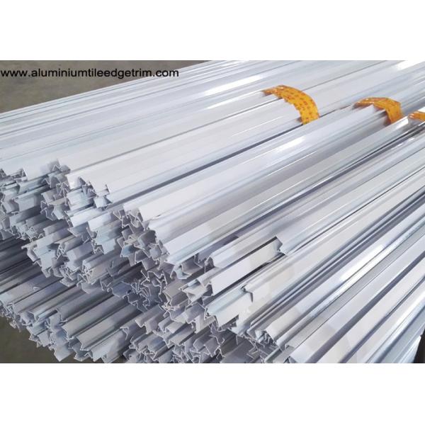 Powder Coating White Aluminium Fixed Window Extrusion Profiles Strong Wind Resistance