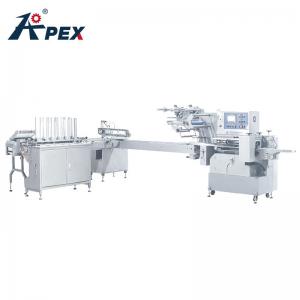 Cheap Reduce Labour Cost Industry Tray Packing Machine Plastic Tray Auto Feeding Food Automatic Packing Line for sale