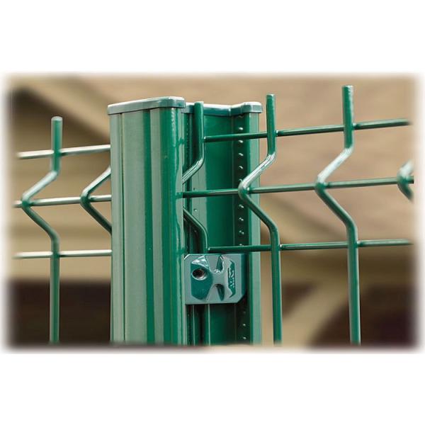 Outdoor PVC Coated Wire Fencing Decorative Welded Wire Fence Panels