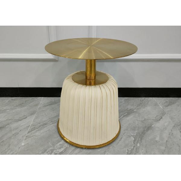 Rock Board Bread Leather Balcony Small Marble Coffee Table