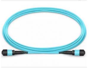 Cheap MM Cable  OM3 12 Fibers MPO/MTP Fiber Optic Patch Cord for sale