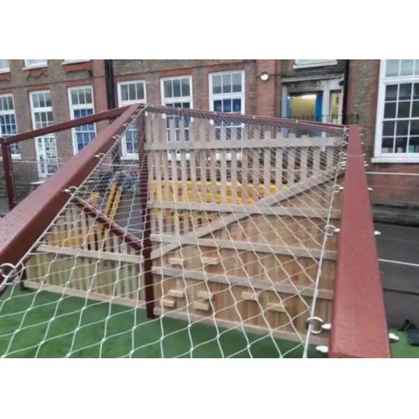 304 Stainless Steel Wire Flexible Cable Rope Mesh For Handrail Railing Supplier