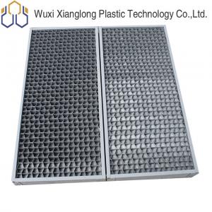 Cheap PVC CPVC Air Inlet Louvers 62mm 70mm Cooling Tower Louver For Drift Eliminator for sale