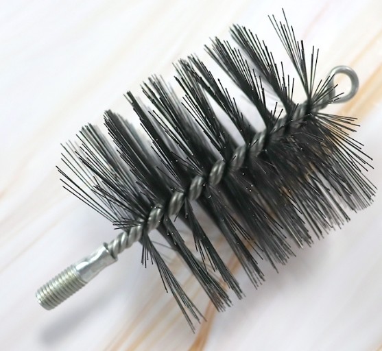 Custom Size Steel Wire Pipe Brush Chimney Cleaning Brush For Pipe Boiler Cleaning