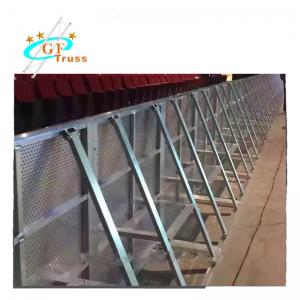 Cheap Aluminum  gate traffic police Crowd Control Stage road Barrier for ConcertBest Sale concrete for sale
