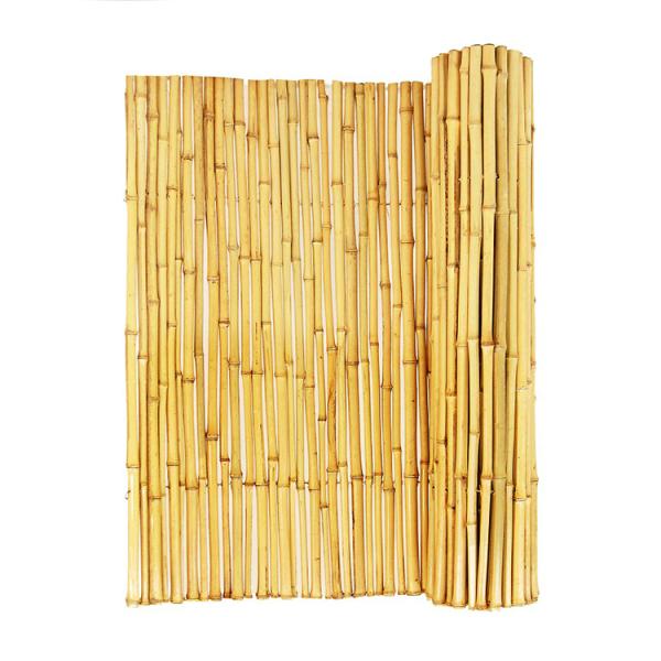 China Supplier Bamboo Border Fence Natural Bamboo Reed Fence Nature Or Black Color For Garden Fence