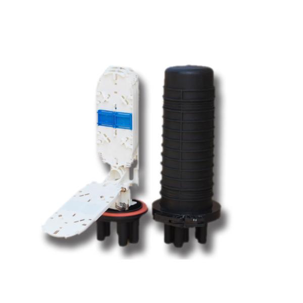 Dome 48 core Fiber Optic Splice Closure , 5 ports Network splicing kits
