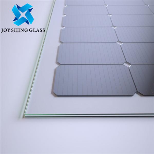 Low Iron Tempered Solar Glass 2.5mm 4mm Transparent Solar Panel Glass