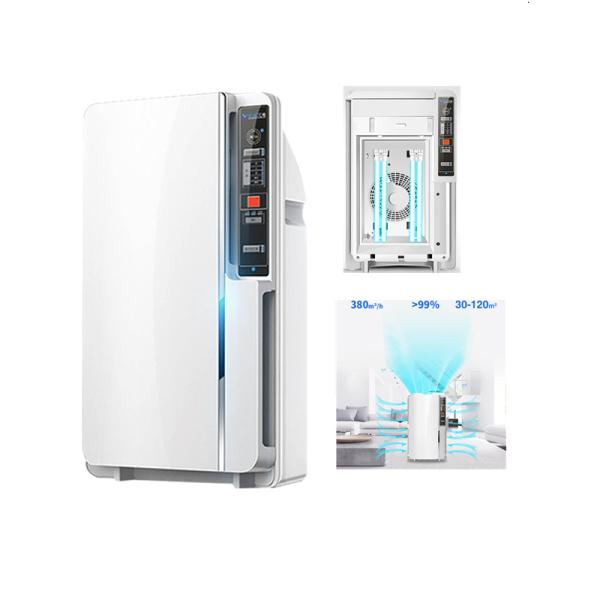 120w High Power UV Air Disinfection Purifier UVC Air Germicidal Machine