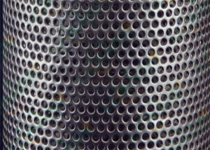 China Micro Decorative Platforms 0.2mm Perforated Steel Sheet Hot Dipped Galvanized on sale