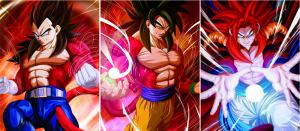 Cheap 30*40cm 3D Anime Poster / 3D Dragon Ball Poster With Flip Change Effect for sale