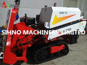 Cheap Farm Machinery Half Feed Mini Rice Wheat Combine Harvester for Sales for sale
