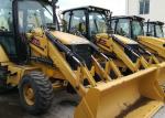 Used Backhoe Loader CAT 420F2 mini loader small excavator 99% new good condition
