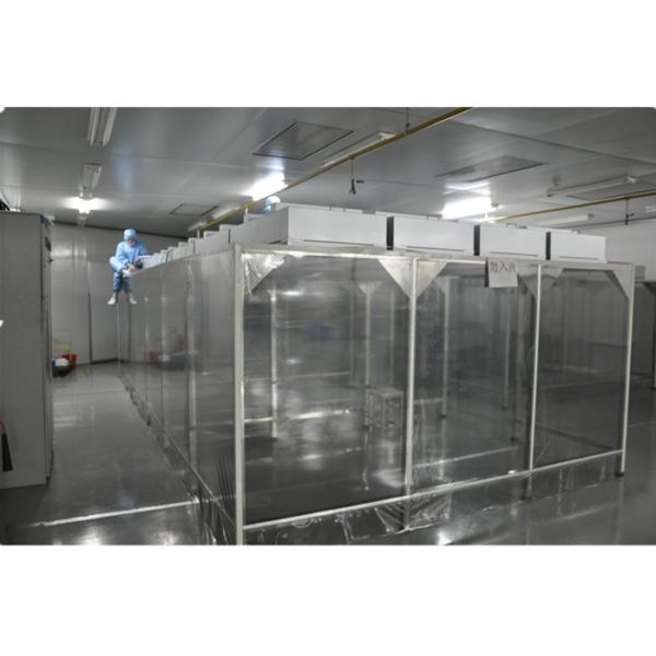 Industrial Laboratory Softwall Clean Room , PC Control Class 1000 Cleanroom