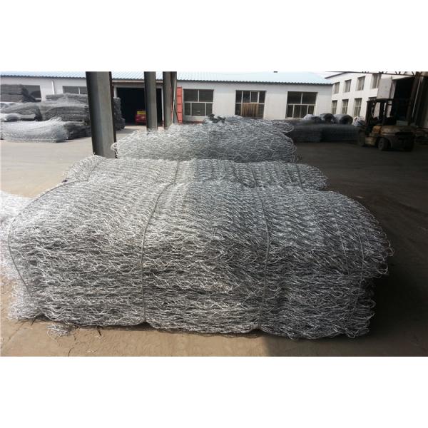 100x80mm Galvanized Hexagonal Chicken Wire Mesh Metal Wire Mesh Gabion 2x1x1m Box Mesh