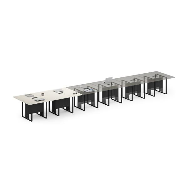 Contemporary Adjustable Office Workstations Cubicles Furniture 6x6