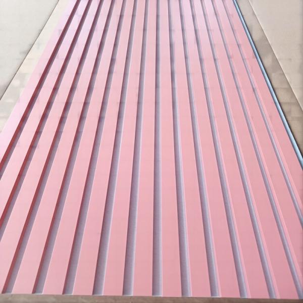 Factory Customized Acupanel Wooden Grooved  wood panels wall decor interior acupanel