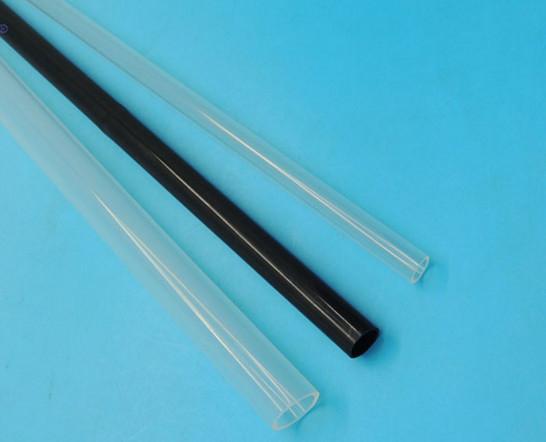 Quality 175 deg C PVDF heat shrinkable tubing clear plastic tubing in 2:1 wholesale