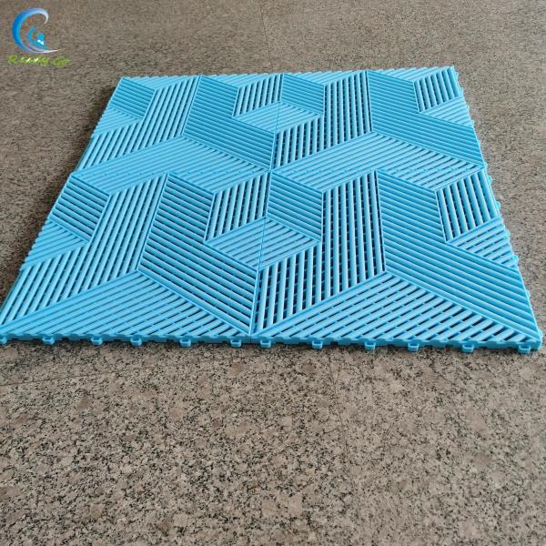 Uv Resistance Yes Slip Resistance ASTM D2047 Interlocking Flooring for Durable