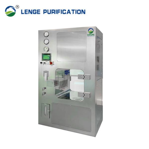 1200 x 800 x 2000 Clean Room Pass Box With Hydrogen Peroxide Sterilization