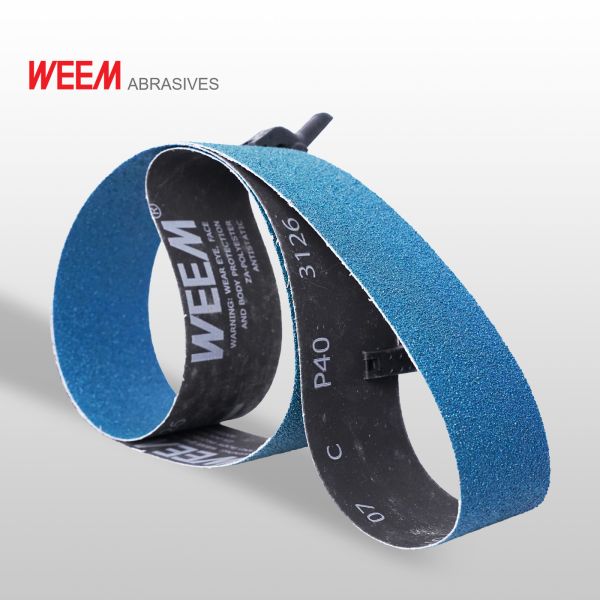 Y Weight Waterproof Polyester Belt / P100 Zirconia Alumina Sanding Belts