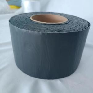 China Popular Gun Grey Aluminum Foil 1.5mm Flashing band self adhesive btiumen roof waterproof tape on sale