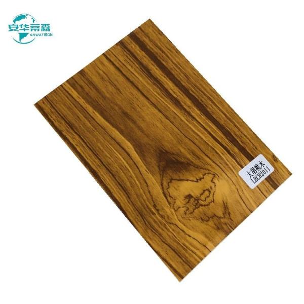 High Impact Resistance and Wood Grain Coating Building Materials for End Designs