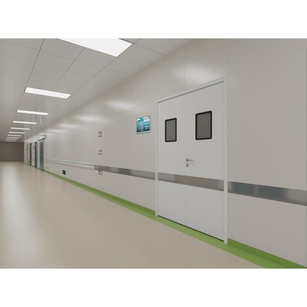 Aluminum cleaning door double sleeve