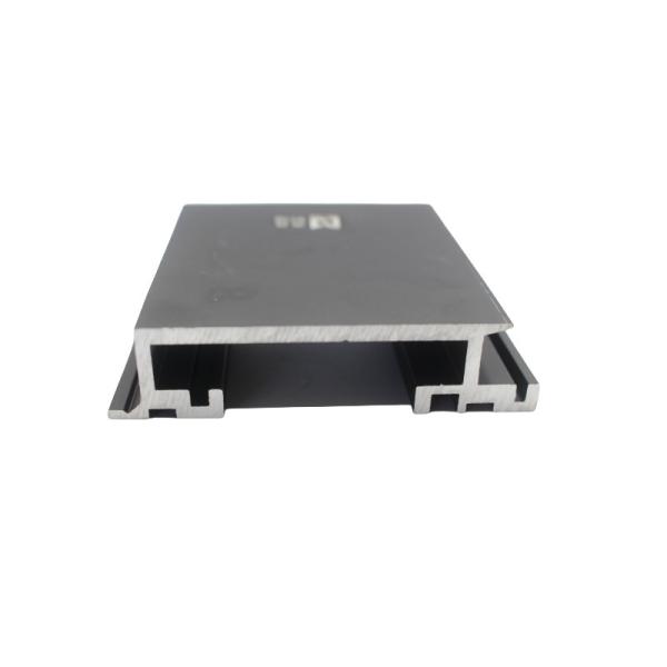 Commercial Cladding Support System Natural Color 4mm For Facade Connected Rail Customized