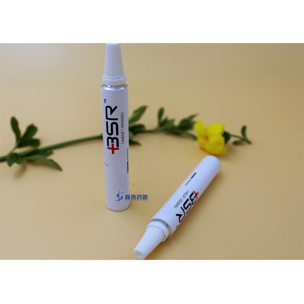 13.5mm Sterile Eye Ointment Tube , 5G Eye Cream Tube with Extended Nozzle