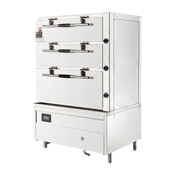 220V Industrial Food Steamer Machine customized Rice Steaming Cabinet